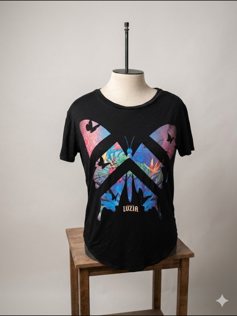 Cirque du Soleil LUZIA Graphic Butterfly Tee